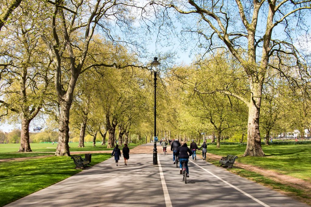 Hyde Park et Kensington Gardens à Londres
