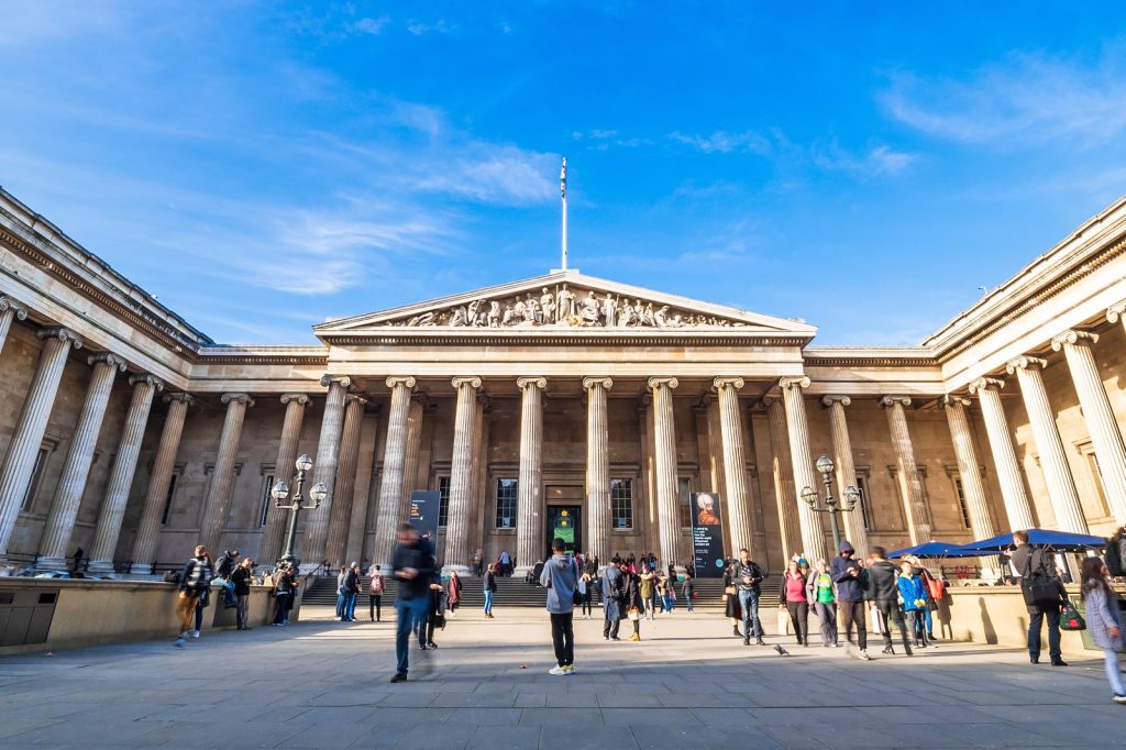 Museo Británico en el centro de Londres