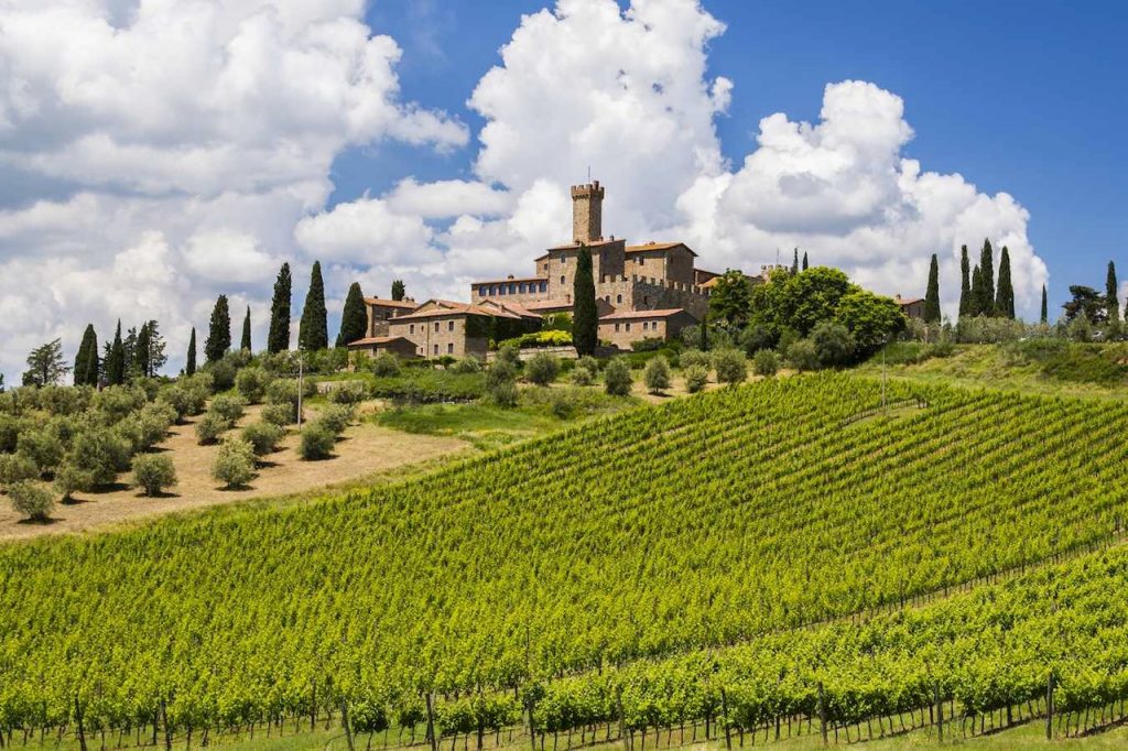 Ruta del vino en la Toscana