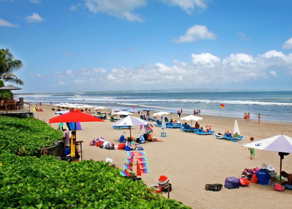 Dove andare in vacanza a Bali: Spiaggia di Seminyak