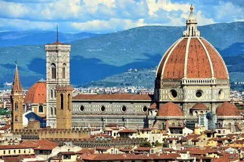 Skyline des Doms von Florenz