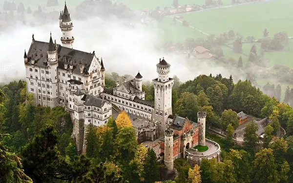 castillo alpes bávaros